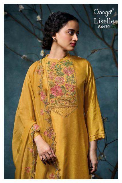 Ganga Liselle 4179 catalog wholesale salwar kameez online shopping in india