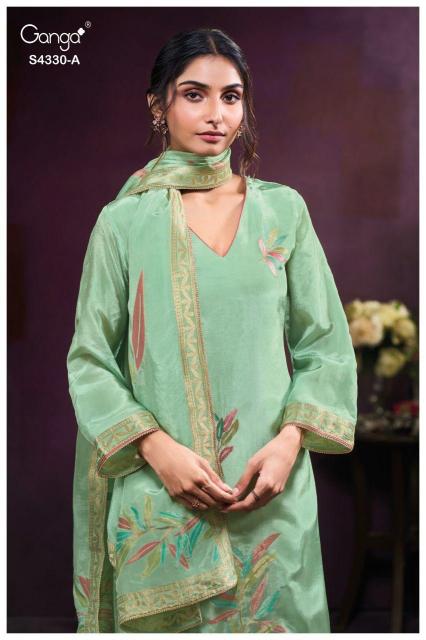 Ganga Lynara 4330 catalog surat salwar kameez wholesale online