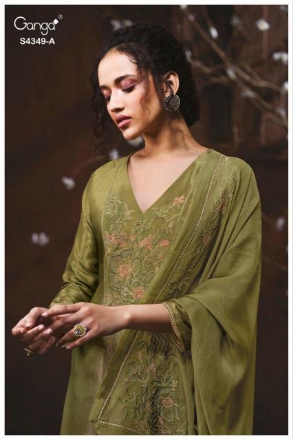 Ganga Miyara 4349 catalog salwar kameez wholesale surat gujarat