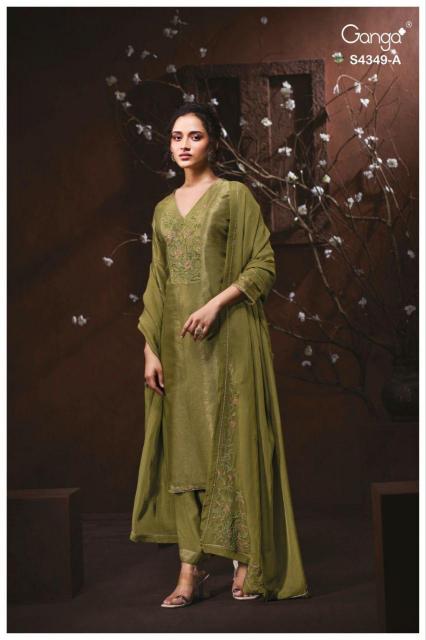 Ganga Miyara 4349 catalog salwar kameez wholesale surat gujarat