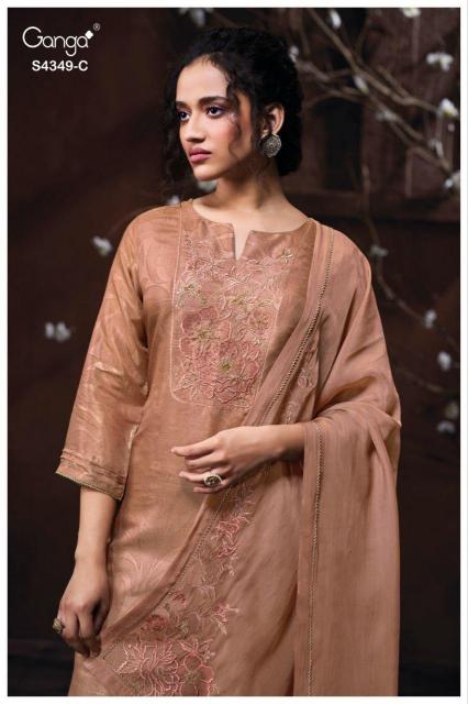 Ganga Miyara 4349 catalog salwar kameez wholesale surat gujarat
