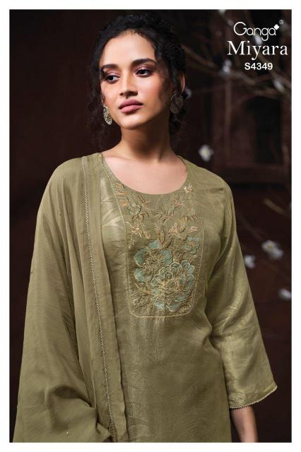 Ganga Miyara 4349 catalog salwar kameez wholesale surat gujarat