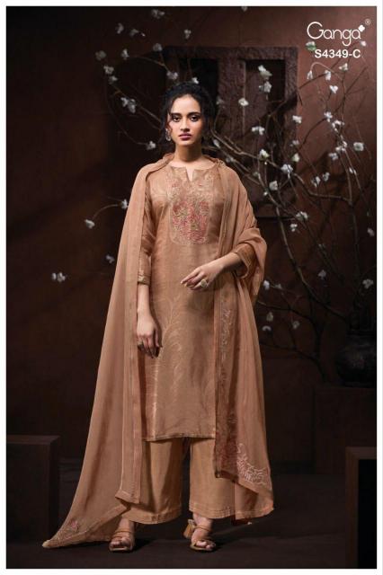 Ganga Miyara 4349 catalog salwar kameez wholesale surat gujarat