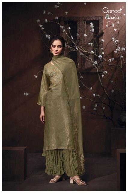 Ganga Miyara 4349 catalog salwar kameez wholesale surat gujarat