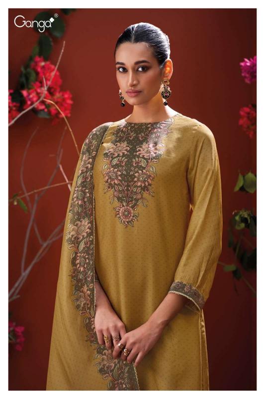 Ganga Mystara 3908 catalog wholesale salwar kameez suppliers in surat 