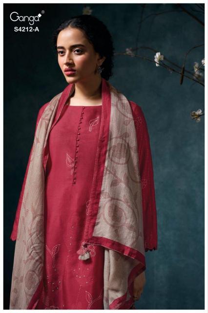 Ganga Nayra 4212 catalog wholesale salwar kameez market in bangalore