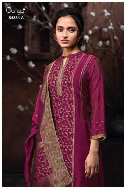 Ganga Oshea 4384 catalog www salwar kameez wholesale com