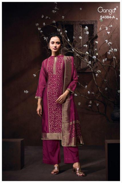 Ganga Oshea 4384 catalog www salwar kameez wholesale com