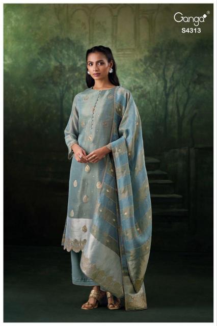 Ganga Quivira 4313 catalog salwar suits wholesaler