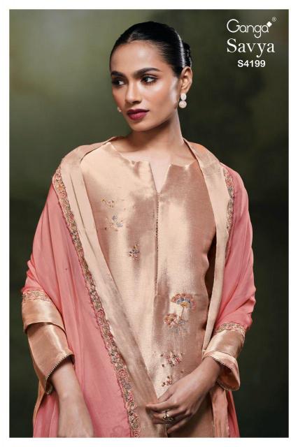 Ganga Savya 4199 catalog indian salwar kameez wholesale online