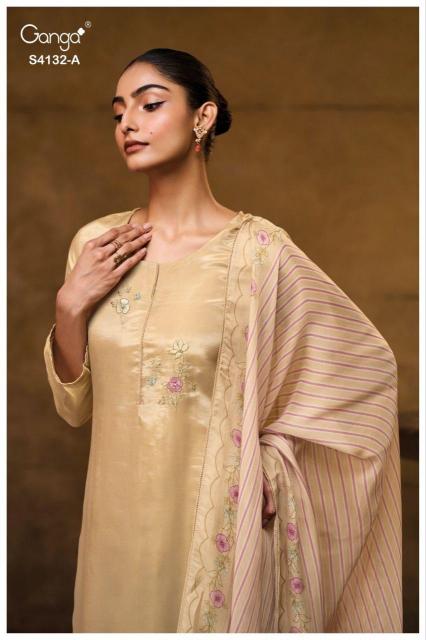Ganga Tisha 4132 catalog salwar kameez brands