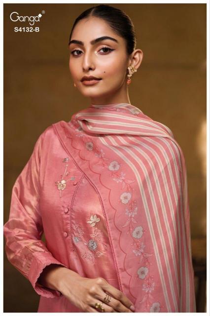 Ganga Tisha 4132 catalog salwar kameez brands