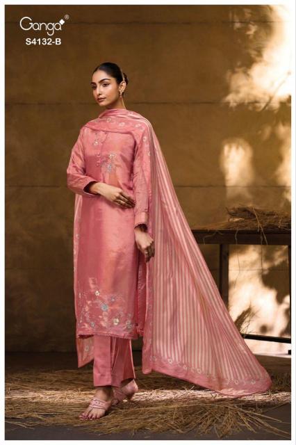 Ganga Tisha 4132 catalog salwar kameez brands