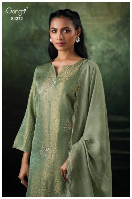 Ganga Yalisse 4272 catalog wholesale salwar suits online surat
