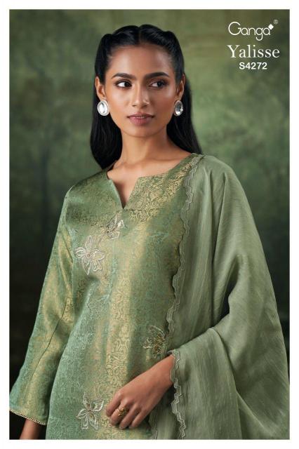 Ganga Yalisse 4272 catalog wholesale salwar suits online surat