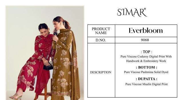 Glossy Simar Everbloom Nx catalog wholesale salwar kameez catalogue with price