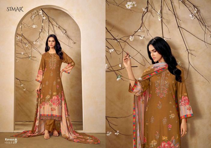 Glossy Simar Ravaya catalog salwar kameez wholesale in kolkata