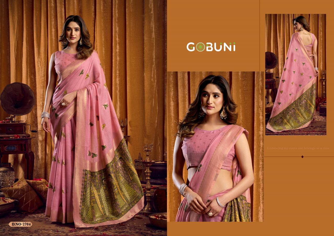 Gobuni Shruti catalog surat textile wholesale saree