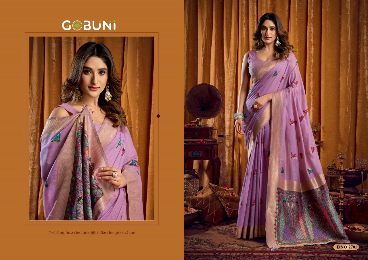 Gobuni Shruti catalog surat textile wholesale saree