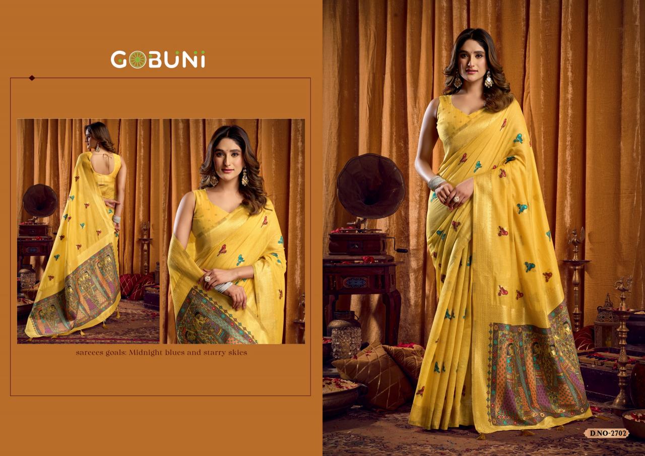 Gobuni Shruti catalog surat textile wholesale saree