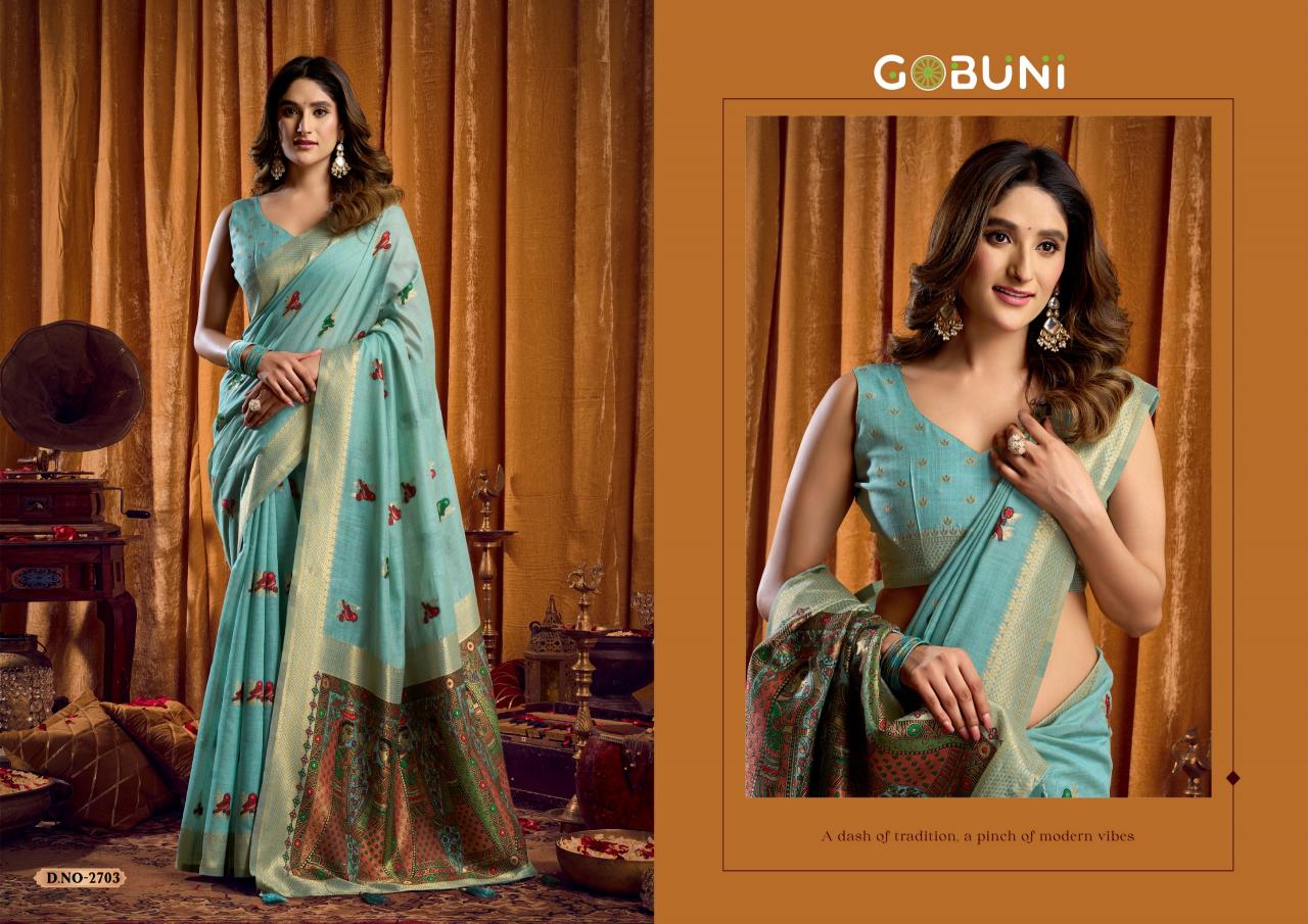 Gobuni Shruti catalog surat textile wholesale saree