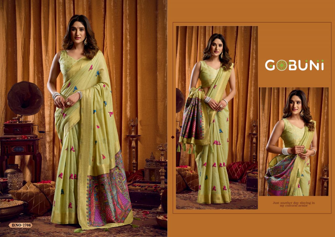 Gobuni Shruti catalog surat textile wholesale saree
