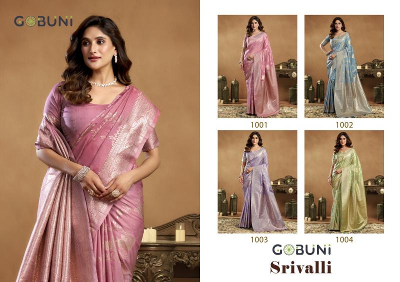Gobuni Srivalli catalog surat market saree price