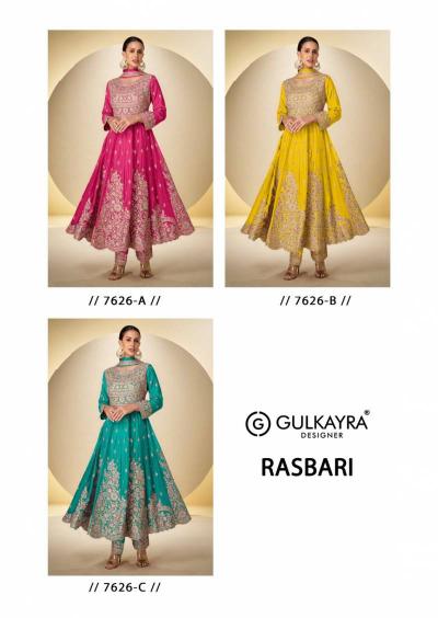 Gulkayra Rasbari catalog salwar kameez patterns