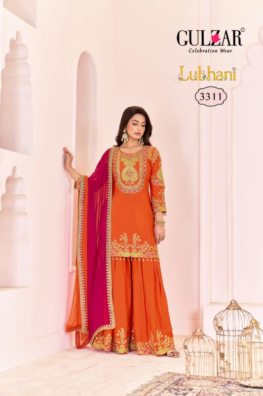 Gulzar Lubhani catalog tulsi salwar kameez wholesalers