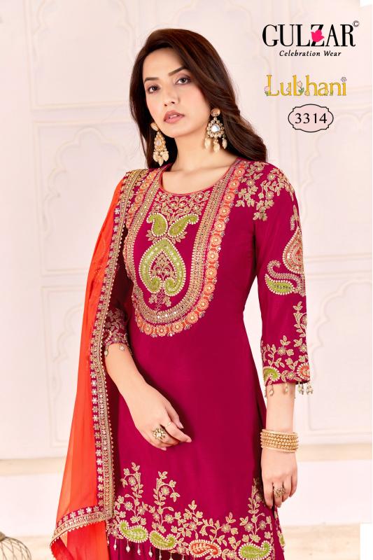 Gulzar Lubhani catalog tulsi salwar kameez wholesalers