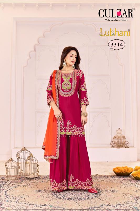 Gulzar Lubhani catalog tulsi salwar kameez wholesalers