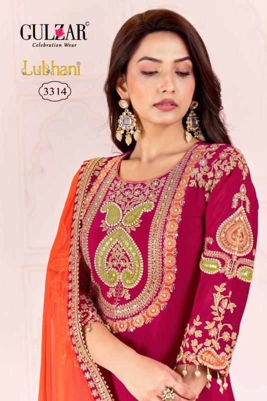Gulzar Lubhani catalog tulsi salwar kameez wholesalers