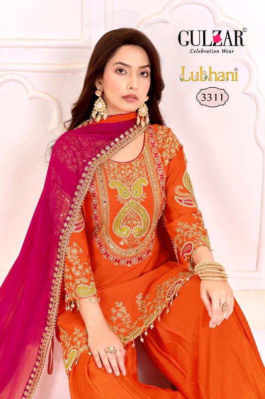 Gulzar Lubhani catalog tulsi salwar kameez wholesalers