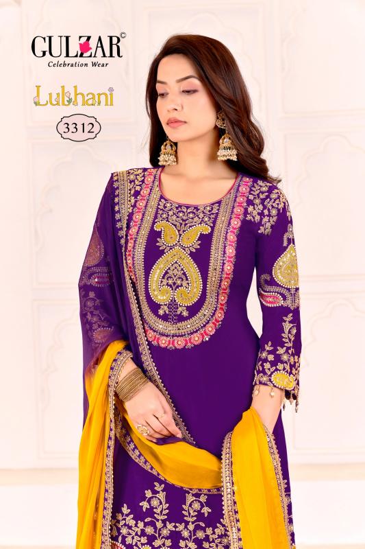 Gulzar Lubhani catalog tulsi salwar kameez wholesalers