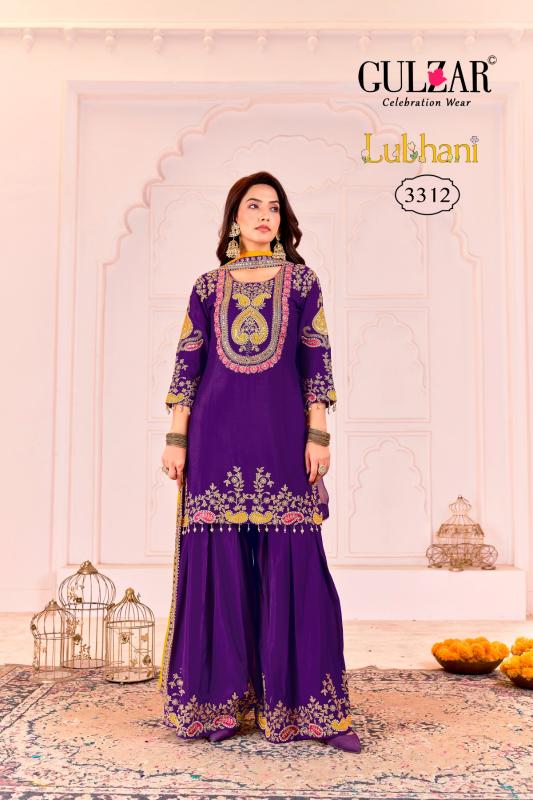 Gulzar Lubhani catalog tulsi salwar kameez wholesalers