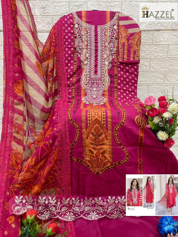 Hazzel 0356 & 0357 catalog pakistani suits wholesale in dubai