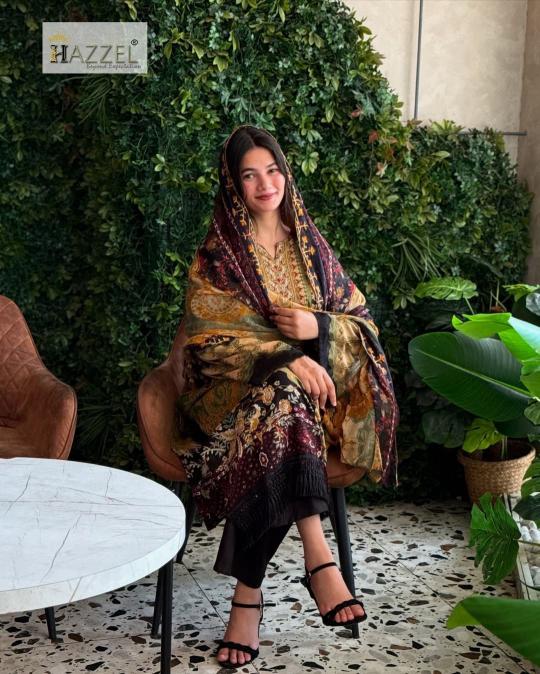 Hazzel 0356 & 0357 catalog pakistani suits wholesale in dubai
