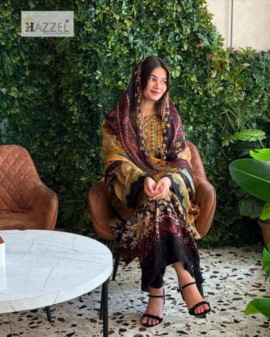 Hazzel 0356 & 0357 catalog pakistani suits wholesale in dubai