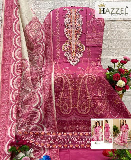 Hazzel Maria B 0337 & 0371 catalog tawakkal pakistani suits wholesale