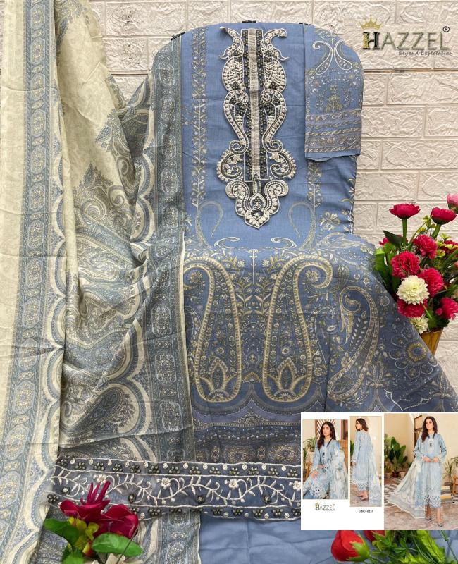 Hazzel Maria B 0337 & 0371 catalog tawakkal pakistani suits wholesale