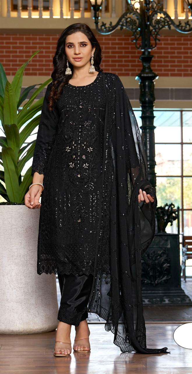 Hessa 135 catalog pakistani suits online wholesale