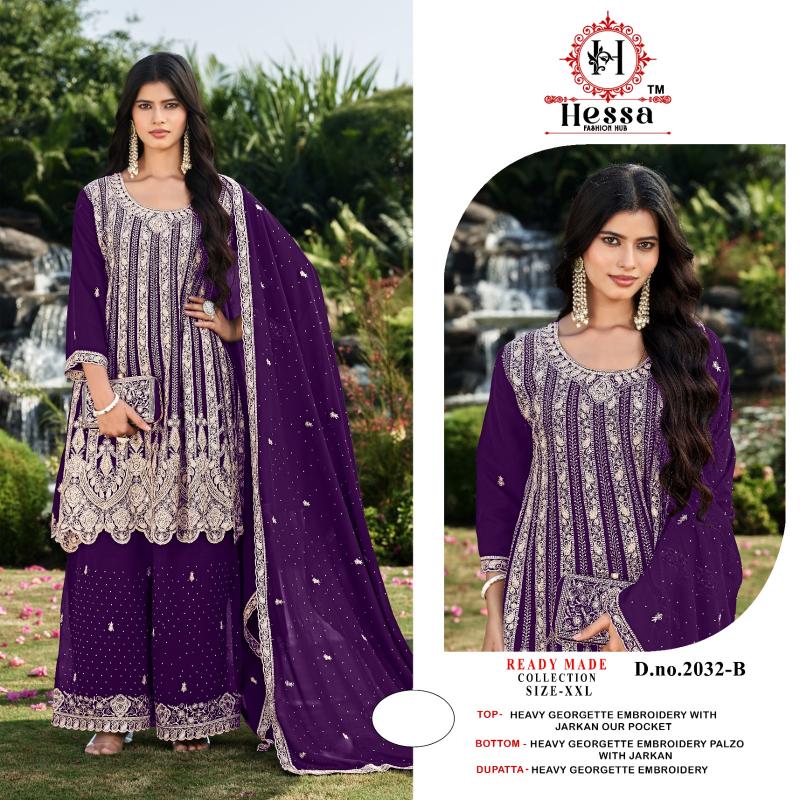 Hessa 2032 catalog pakistani suits wholesale surat