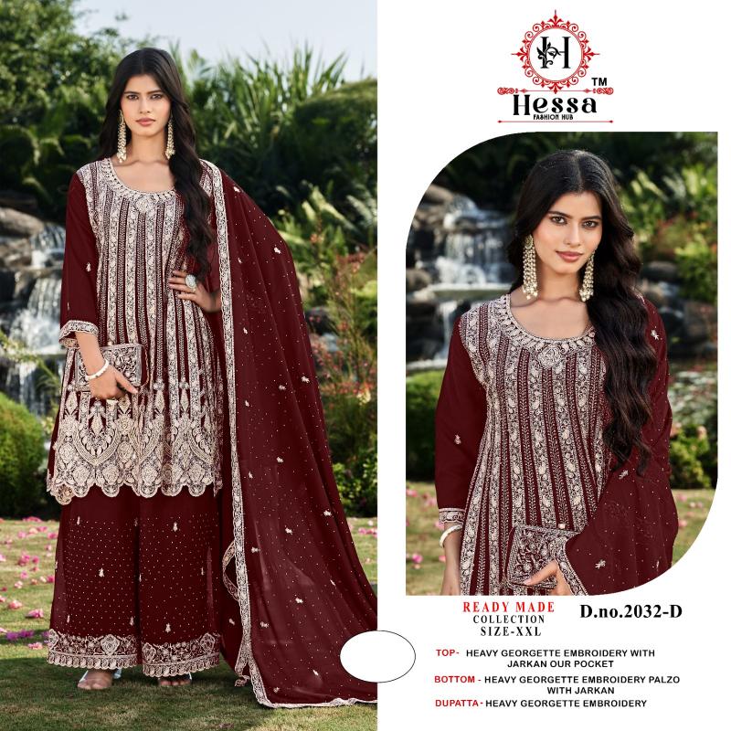 Hessa 2032 catalog pakistani suits wholesale surat