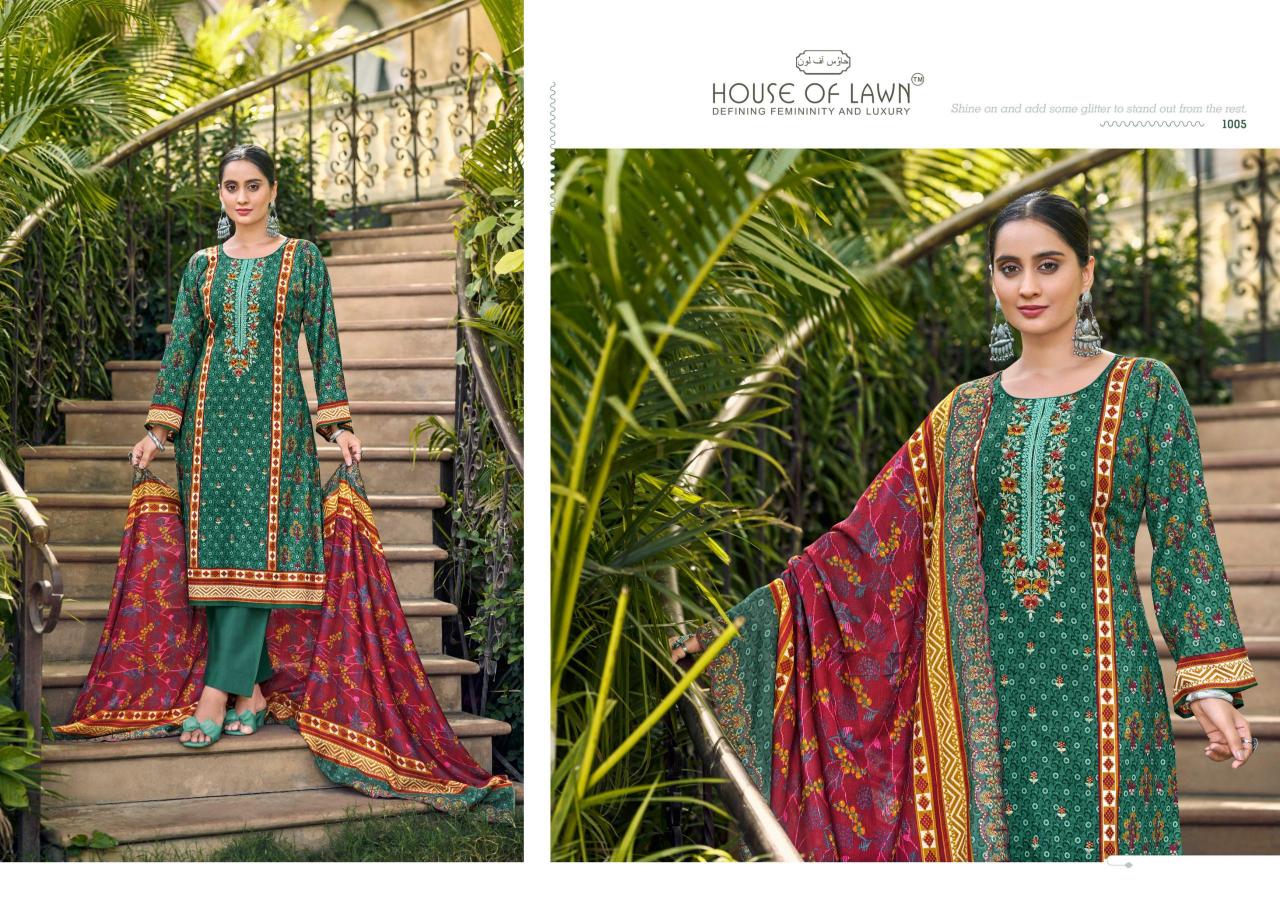House Of Lawn Urbane catalog surat dress material wholesale market online cash on delivery 