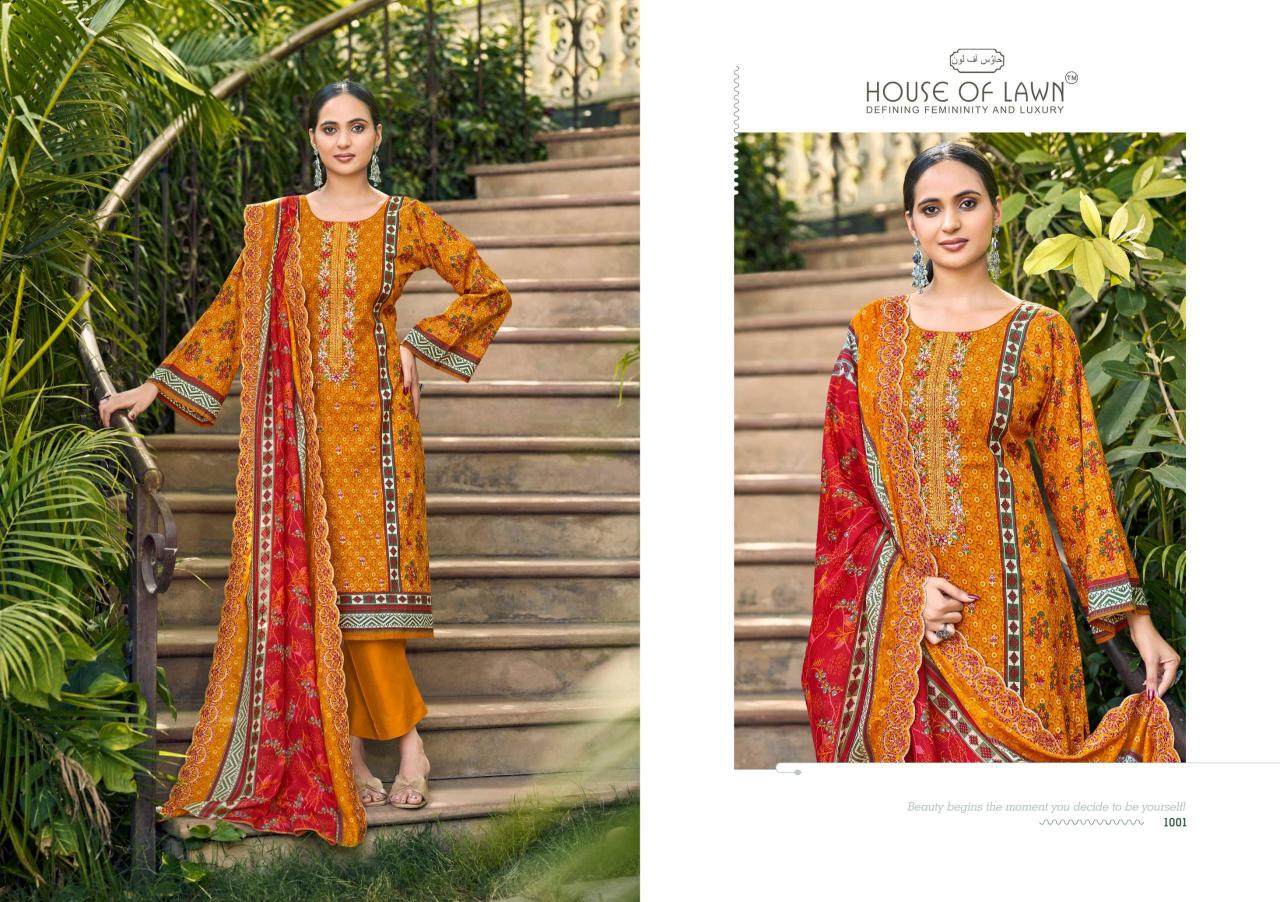 House Of Lawn Urbane catalog surat dress material wholesale market online cash on delivery 