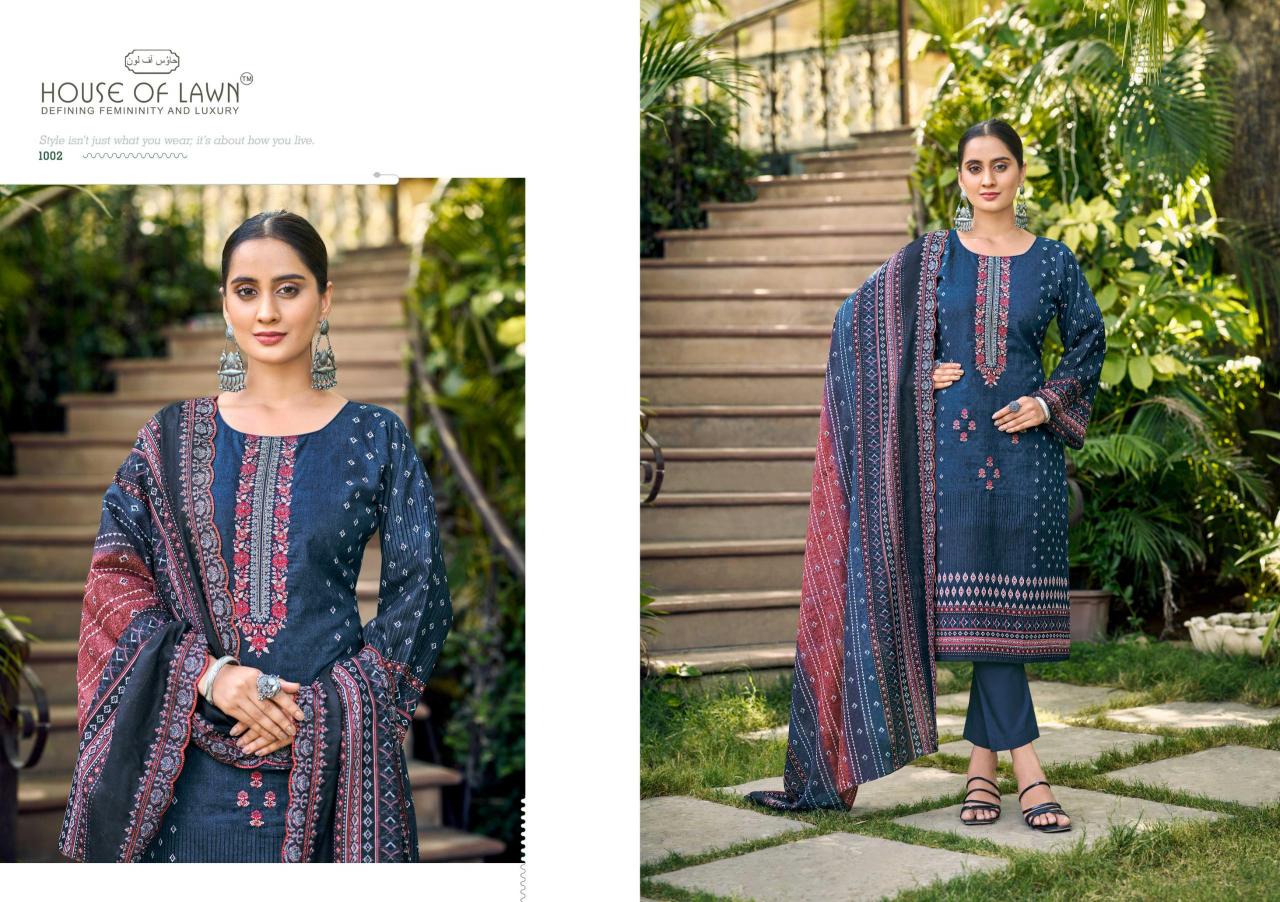 House Of Lawn Urbane catalog surat dress material wholesale market online cash on delivery 