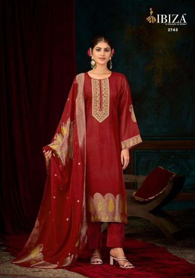 Ibiza Nova vol 2 catalog wholesale unstitched salwar kameez material in bangalore