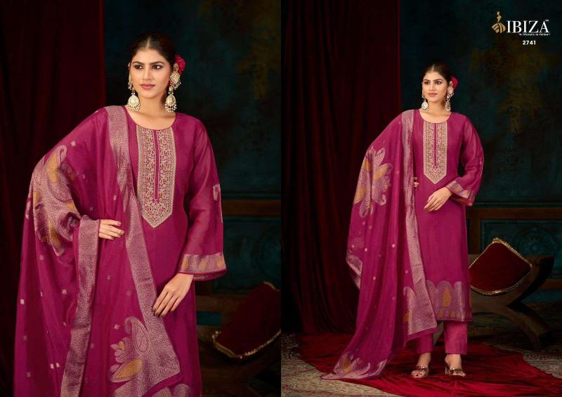 Ibiza Nova vol 2 catalog wholesale unstitched salwar kameez material in bangalore
