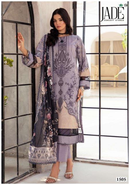 Jade Bin Saeed Vol- 15 – Readymade Karachi Kurti Pant With Dupatta
