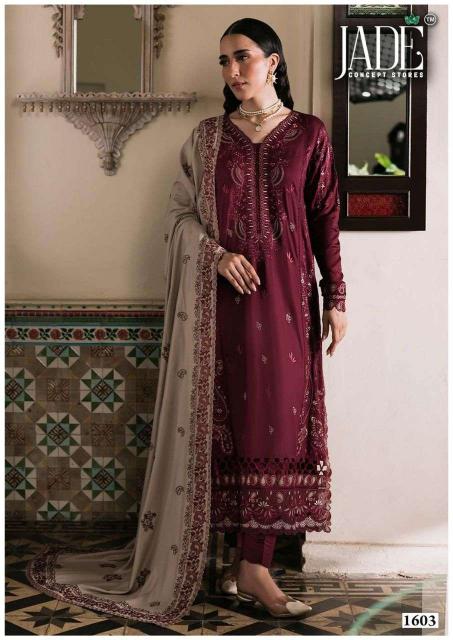Jade Bin Saeed Vol- 16 – Readymade Karachi Kurti Pant With Dupatta